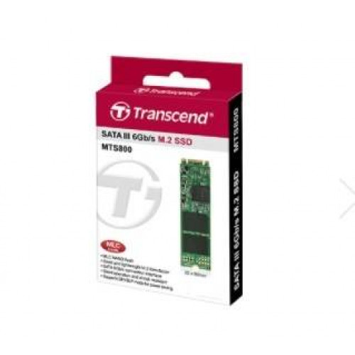 Твердотельный диск 128GB Transcend MTS800S, M.2, SATA III [ R/W - 460/560 MB/s]